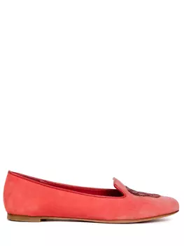 Лоферы замшевые ALEXANDER MCQUEEN