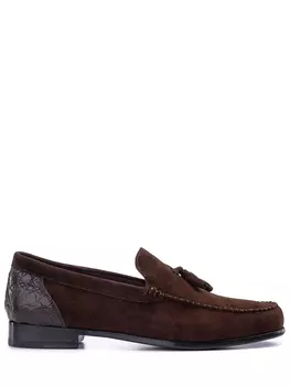 Лоферы замшевые FARGONI