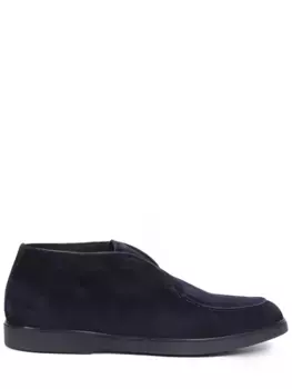 Лоферы замшевые на байке