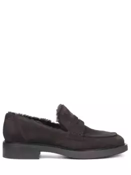 Лоферы замшевые на меху Harris