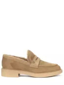 Лоферы замшевые на меху Harris