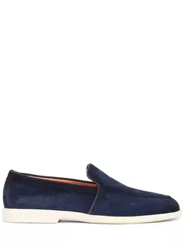 Лоферы замшевые SANTONI