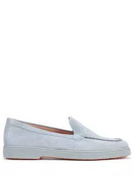 Лоферы замшевые SANTONI