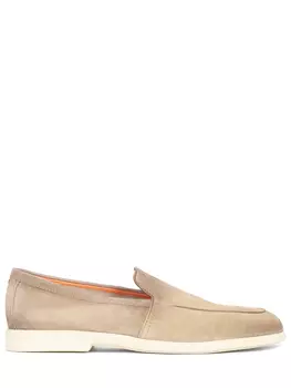 Лоферы замшевые SANTONI