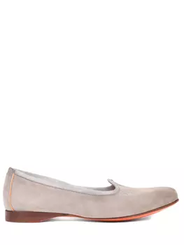 Лоферы замшевые SANTONI
