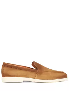 Лоферы замшевые SANTONI