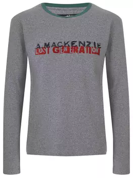 Лонгслив хлопковый ANDREW MACKENZIE