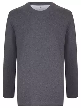 Лонгслив хлопковый BRUNELLO CUCINELLI