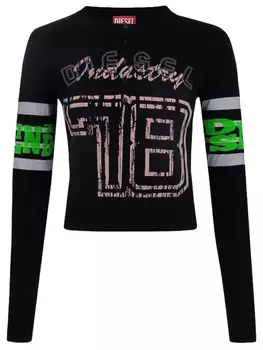 Лонгслив хлопковый DIESEL