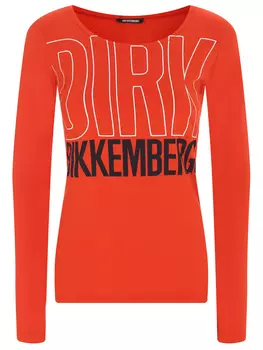 Лонгслив хлопковый DIRK BIKKEMBERGS