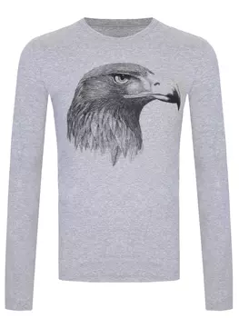 Лонгслив хлопковый DIRK BIKKEMBERGS