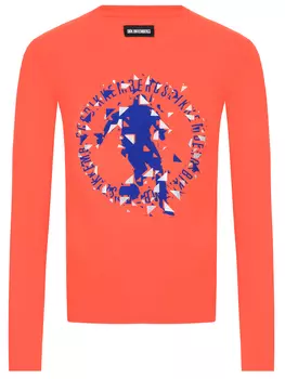 Лонгслив хлопковый DIRK BIKKEMBERGS