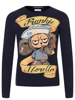Лонгслив хлопковый FRANKIE MORELLO
