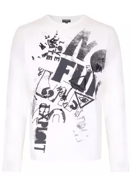 Лонгслив хлопковый JOHN RICHMOND