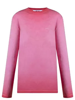 Лонгслив хлопковый MSGM