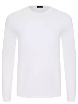 Лонгслив хлопковый UOMO COLLEZIONI