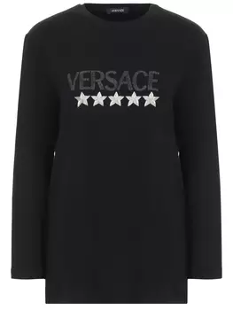 Лонгслив хлопковый VERSACE
