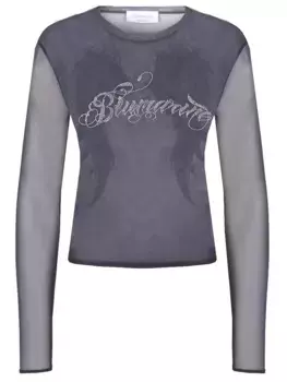 Лонгслив из сетки