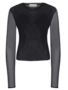 Лонгслив из сетки