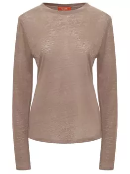 Лонгслив льняной LECODE