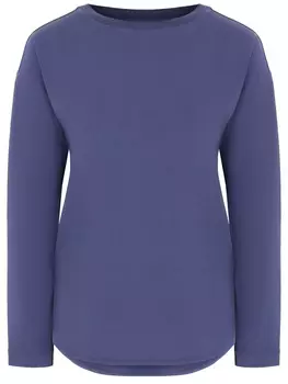 Лонгслив однотонный