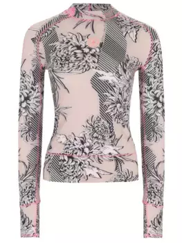 Лонгслив с принтом