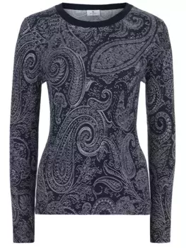 Лонгслив с принтом ETRO