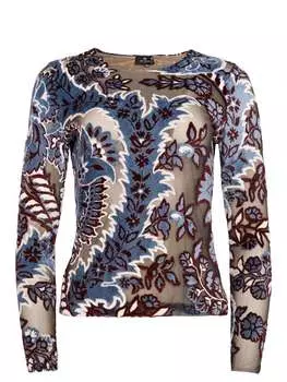 Лонгслив с принтом ETRO