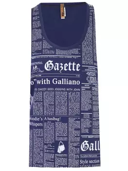 Майка хлопковая JOHN GALLIANO