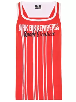 Майка хлопковая с принтом BIKKEMBERGS