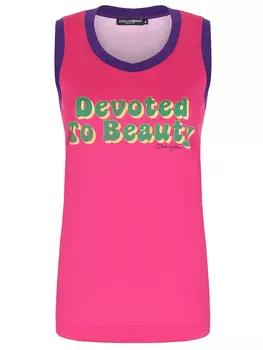 Майка хлопковая с принтом