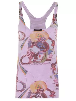 Майка хлопковая спринтом CUSTO BARCELONA