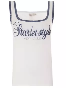 Майка из вискозы VIA DELLE PERLE