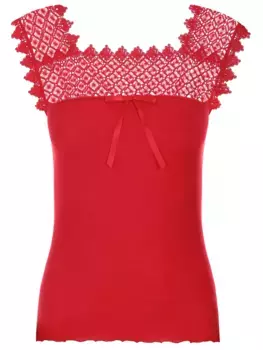 Майка кружевная