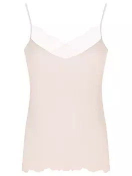 Майка с кружевом