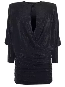 Мерцающее платье-мини