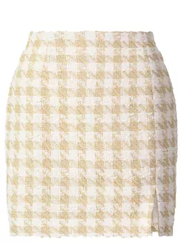 Мини-юбка твидовая DAN MARALEX