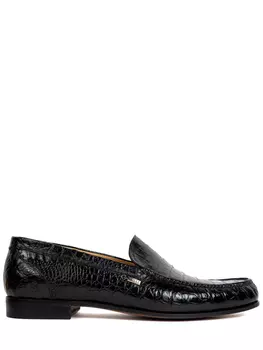 Мокасины из кожи крокодила ZILLI