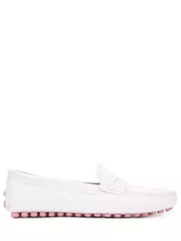 Мокасины кожаные