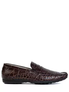 Мокасины кожаные A.GUARDIANI