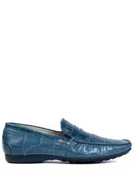 Мокасины кожаные A.GUARDIANI