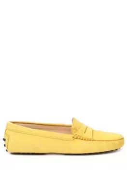 Мокасины замшевые