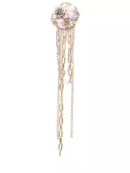 Моноклипса с жемчугом