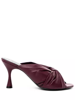 Мюли Drapy кожаные BALENCIAGA