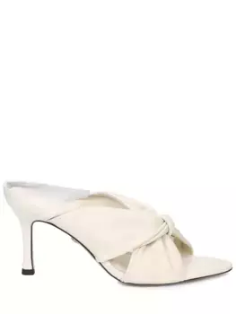 Мюли кожаные