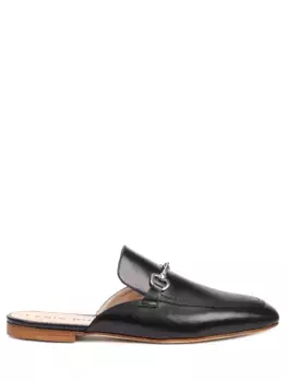 Мюли кожаные