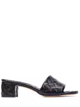 Мюли кожаные