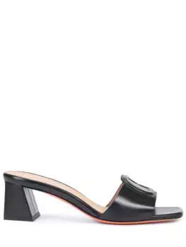 Мюли кожаные