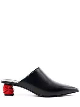 Мюли кожаные BALENCIAGA