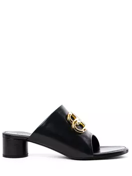 Мюли кожаные BALENCIAGA